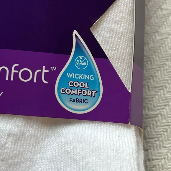 NWT~Hanes Premium Ankle Socks - Picture 4 of 14